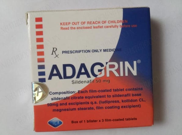 Thuốc Adagrin 50mg Có Tác Dụng Gì? Giá Bao Nhiêu Và Bán Ở Đâu?