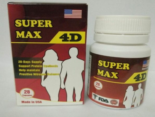 Sự Thật: Thuốc Tăng Cân Super Max 4D Của Mỹ Có An Toàn Không? Cập Nhật 05-2024