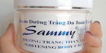 Kem Dưỡng Trắng Da Toàn Thân Sammy Có Thật Sự Tốt Và An Toàn? Cập Nhật 08-2025