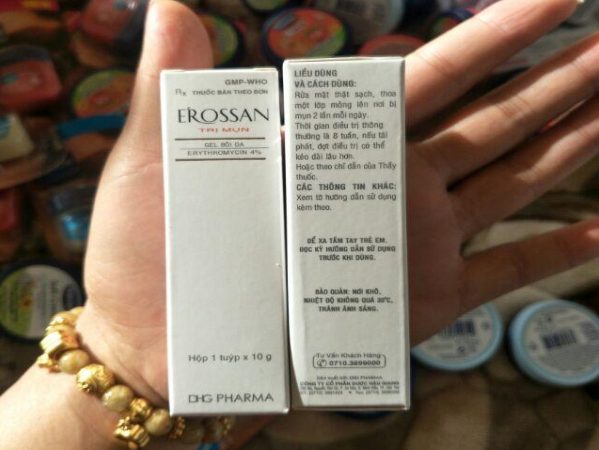 Kem Trị Mụn Erossan Có Tốt Không? Giá Bao Nhiêu Một Hộp? Mua Ở Đâu Cập Nhật 08-2025