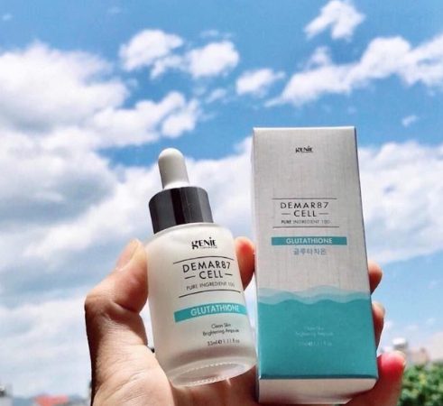 Serum Truyền Trắng Genie Demar87 Cell Glutathione  Có Gì Mà “Hot” Đến Vậy? Cập Nhật 08-2025